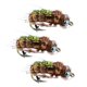 thumbnail image 2 of Moscas de pesca con mosca, señuelo de pesca, hundimiento rápido, cabeza de acero hecha a mano, accesorios realistas con anzuelo, trucha, Panfish, herr Zulema Señuelos de pesca con mosca, 2 of 8