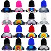 Cloud 9 - Professional Kids Boys and Girls Snow Goggles "Shifty"Anti-Fog Dual Lens UV400 Protection Triple Layered Foam Snowboarding Ski Goggles with Matching Color Beanie