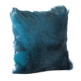 thumbnail image 1 of Moe's Coussin en Fourrure de Chèvre en Turquoise, 1 of 1