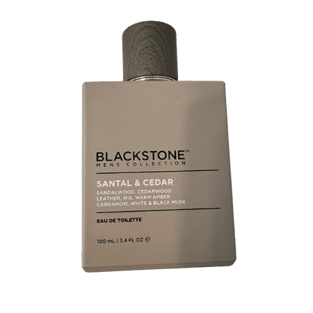 Santal & Cedar Fragrance for Men by Blackstone, 3.4 fl oz - Sandalwood, Cedarwood, Leather