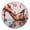 B4, variant on Non-Ticking Silent Wall Clocks Battery Operated Personalized Decor Clock for Bathroom,Office-Cute Orange Kitten Floating In The Sky(14inch)