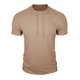 thumbnail image 1 of Mens Casual Manga Corta Botón Abajo Camisas Cuello Redondo Sólida Camisa de Parche para Al Aire Libre, Casual, Uso Diario, 1 of 7