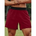 thumbnail image 3 of Shinysix Men Sport Shorts,Towel Loop Mewmewcat Sport Waist Pocket Waist Pocket Towel Loose Fit Quick- Loop Loose Fit Men Sport Buzhi Wennzy, 3 of 6