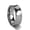 As Shown In The Figure, variant on Men's Fashion Simple 8mm Tungsten Steel Concave Ring