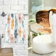 thumbnail image 7 of Yayeee 2 Pack Hand Towels for Bathroom 100% Cotton 16" x 28" Soft Absorbent Kitchen Towel, Colorful Flowers, 7 of 7