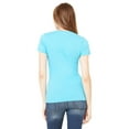 thumbnail image 3 of Women's Jersey Deep V-Neck Short Sleeve T-Shirt, 3 of 3
