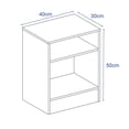 thumbnail image 5 of Buro de Madera Mobi Modelo Sidney Color Trufa, 5 of 5
