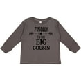 thumbnail image 3 of Inktastic Finally I'm the Big Cousin Boys or Girls Long Sleeve Toddler T-Shirt, 3 of 5
