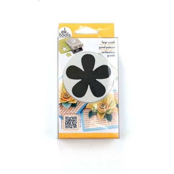 Ek Tools Punch Retro Flower Large