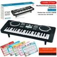 thumbnail image 1 of Jouet Piano Électronique pour Enfants à 37 Touches pour 4 à 6 Ans – Piano en Acier Simulé avec 2 Modes, Partition et Boîte de Couleur Chinoise – Améliore l'Intelligence, la Coordination Oeil-Main et l'Interaction Parent-Enfant – Sécuritaire, 1 of 3