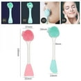 thumbnail image 5 of Facial Cleansing Brush Scrubbers Food Grade Silicone Manual Dual Face Wash BrushIdeal For Deep Pore Exfoliation Wash Makeup, 5 of 6