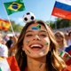 thumbnail image 5 of Tatuajes temporales | Paquete de 10 calcomanías para aficionados del Mundial para rostro y cuerpo | Artículos para fiestas de fútbol, eventos deportivos y festivales internacionales, 5 of 6