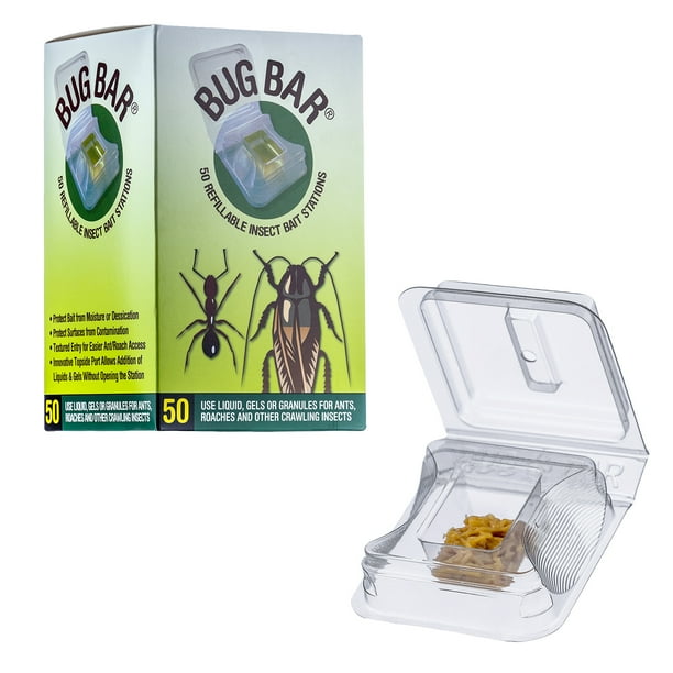 BUG BAR® Insect Bait Station 1 Box 50 Stations