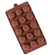 thumbnail image 1 of Moldes para chocolate desmontables, juego de 5 paquetes de moldes para barras energéticas y proteínas de silicona antiadherentes de calidad alimentaria, cinco patrones de flores, 1 of 5