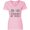 AD-Pink, variant on Inktastic Grandma of Twins for Grandmother Women's V-Neck T-Shirt