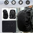 thumbnail image 3 of Backpack Rain Cover Nylon Cloth with Non- Buckle Straps Ideal for Hiking and Camping Activities, 3 of 8