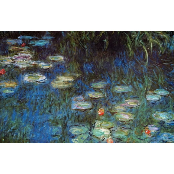 Claude Monet - Water Lillies Poster 17" x 11"