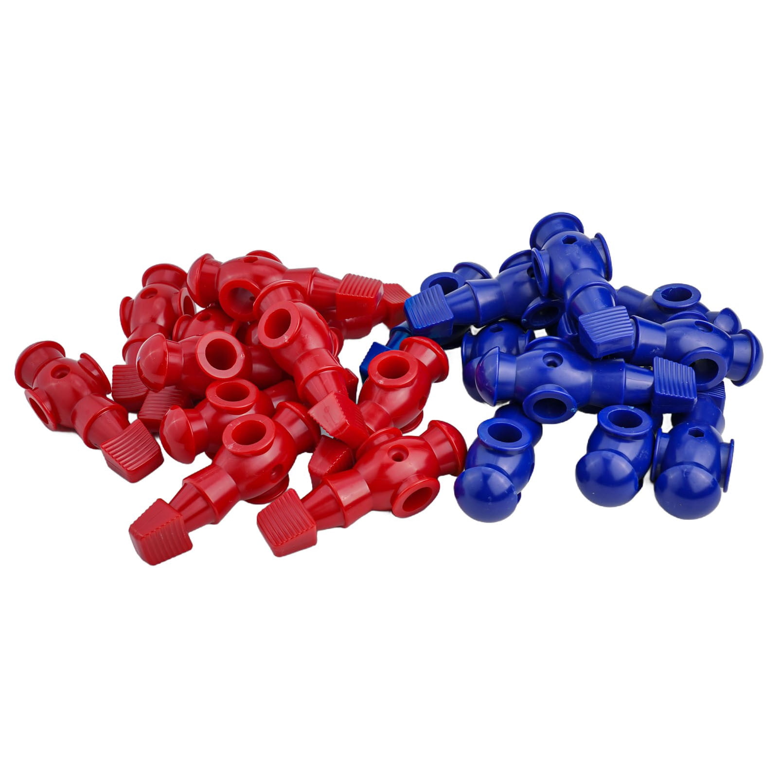 22pcs Table Foosball Men Player Table Soccer Football Player Table Foosball Doll Red blue