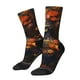 thumbnail image 1 of Balery Vintage Floral Skull Calcetas Largas con Estampado para Hombre y Mujer – Suaves y Transpirables, Talla Única (US 5-11), 1 of 6