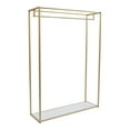 thumbnail image 3 of Industrial Closet Storage Organizer Clothes Wardrobe Shoes Hats Rack, 3 of 12