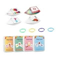thumbnail image 5 of LOLIPPYY 4-Pack English Flash Cards Assorted Colors Early Learning Study Tool for Home Use, 5 of 8