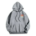thumbnail image 4 of MHFRRA Sudaderas Casuales para Hombre para Uso Diario, Sudaderas Estampadas de Corte Relajado para Otoño E Invierno, Fáciles de Cuidar, Elegantes y Cómodas Gris claro, 4 of 4