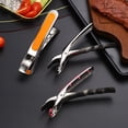 thumbnail image 2 of Stainless Steel Hot Plate Gripper for Kitchen Use with Secure Clamping Assorted Color, 2 of 5