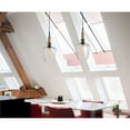 thumbnail image 5 of Cal Lighting, Swindon glass drop pendant with wood accent, 5 of 5
