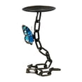 thumbnail image 3 of Candelabro de cadena con forma de mariposa, centro de mesa, decoración del hogar, adorno decorativo Mariposa azul, 3 of 9