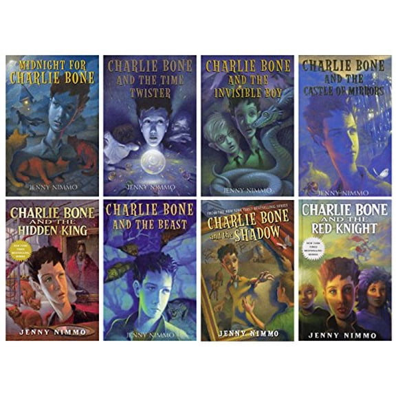 Pre-Owned Charlie Bone Book Series Hardcover Vol. 1-8: Midnight for Charlie Bone / Time Twister / Invisible Boy / Castle of Mirrors / Hidden King / Beast / Shadow / Red Knight