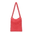 thumbnail image 2 of Bolso de mano de color caramelo suave para mujer otoño invierno bolso de mano (rojo sandía) Likrtyny Para estrenar, 2 of 9