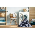thumbnail image 2 of Ahgly Company Machine Washable Indoor Square Transitional Night Blue Area Rugs, 8' Square, 2 of 7