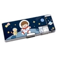 thumbnail image 1 of Pencil Bag, Cute and Cartoon Style Design Pencil Case with Inbuilt 2 Hole Pencil Sharpener Pen Pouch Portable Large Capacity Pencil Box for Stationery, 1 of 8
