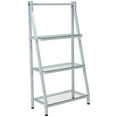 thumbnail image 1 of Flash Furniture 3 Shelf Glass Bookcase in White, 1 of 3