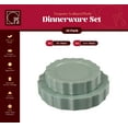 thumbnail image 2 of Posh Setting Elegant Disposable Plastic Party Plates,1025 inch, Pink/Blush, 30 Count, 2 of 6
