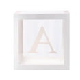 thumbnail image 3 of 1X Alphabet Square Shower Balloon Box Transparent Box Letter A- Z Transparent Gift Boxes Birthday Shower Party Decoration Home Textile Storage, 3 of 3