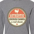thumbnail image 4 of Inktastic Chicken Farmer Long Sleeve T-Shirt, 4 of 5