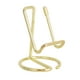 thumbnail image 2 of Soporte para tarjetas de presentación de línea elegante nórdica, soporte para tarjetas de presentación de metal pequeño Oro, 2 of 7