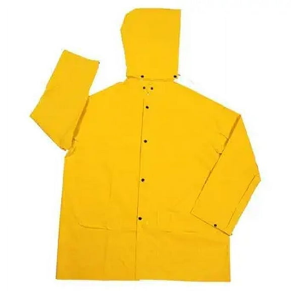 Tingley J53107 Waterproof Industrial Work Hooded Jacket, Extra-Large, Yellow