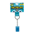 thumbnail image 1 of On-The-Go Squishy Like Slime Blue Keychain Container by Compound Kings, 1 of 1