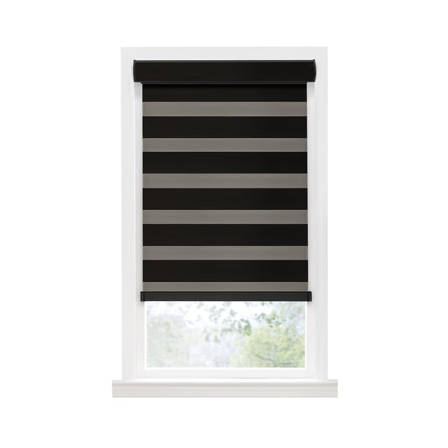 Pantalla sin cable Achim Oscurecimiento de doble capa Negro 33x72