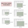 thumbnail image 6 of Sage Green Striped Outdoor Rug 4x6 Ft, Non Slip Washable Area Rug, Modern Waves Abstract Water Ripple Patio Rugs Carpet Runner, Large Floor Mat for Indoor/Outdoor Deck Porch Camping, 6 of 8