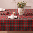 thumbnail image 2 of Sm:)e Royal Stewart Tartan Plaid Tablecloth, Rectangle 55 x 84 Inch, Wrinkle-Resistant & Machine Washable Classic Check Table Cover for Dinner/Party Decoration/Holiday, 2 of 7