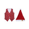 thumbnail image 2 of Juguetes de piscina, juguetes para bebés, chalecos y gorros navideños para niños, disfraz de Papá Noel para niños pequeños, niñas, disfraces festivos de Navidad, accesorios para fotos familiares, rega, 2 of 8