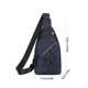 thumbnail image 3 of Bolso de Negocios para Hombre y Mujer | Bandolera Informal | Bolso de Hombro Multibolsillos de Gran Capacidad | Correa Ajustable | Bolso Frontal para Viajes, Fitness y Ciclismo | Gris Azulado, 3 of 6