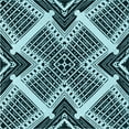 thumbnail image 1 of Ahgly Company Machine Washable Indoor Square Transitional Blue Lagoon Blue Area Rugs, 8' Square, 1 of 7