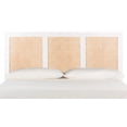 thumbnail image 3 of SAFAVIEH Vienna Cane Farmhouse Wood Headboard, Full, White Wash, 3 of 7