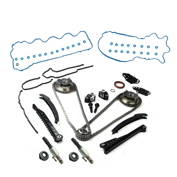 Timing Chain Kit Cam Phasers VVT Valves For 5.4L Triton 3V Ford F150 Lincoln