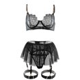 thumbnail image 4 of Gibobby Ropa interior mujer Lencería sexy para mujer, ropa interior sexy, lencería para mujer(Negro, G), 4 of 5
