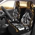 thumbnail image 2 of Sikiie Not All Those Who Wander Are Lost 1 Car Seat Protector 2 Pack Car Seat Cushion Mat, Car Seat Covers for SUV, Truck, Van, 2 of 7